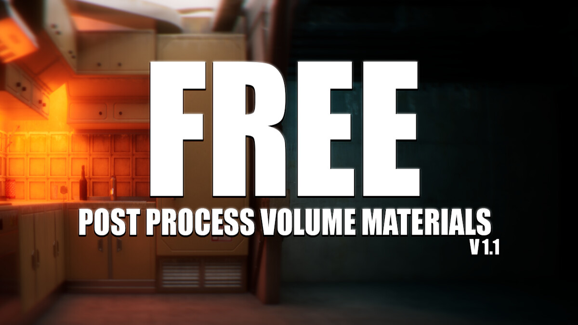 Free Post Process Volume Materials Bundle | Fab