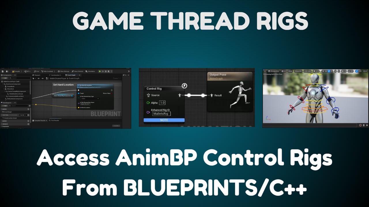 Media 1 for listing Game Thread Rigs : Access Control Rigs From Blueprints