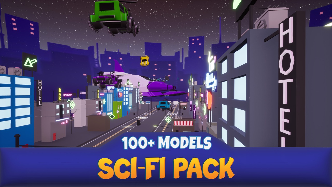 Media 1 for listing Sci-Fi Pack: Futuristic Environment