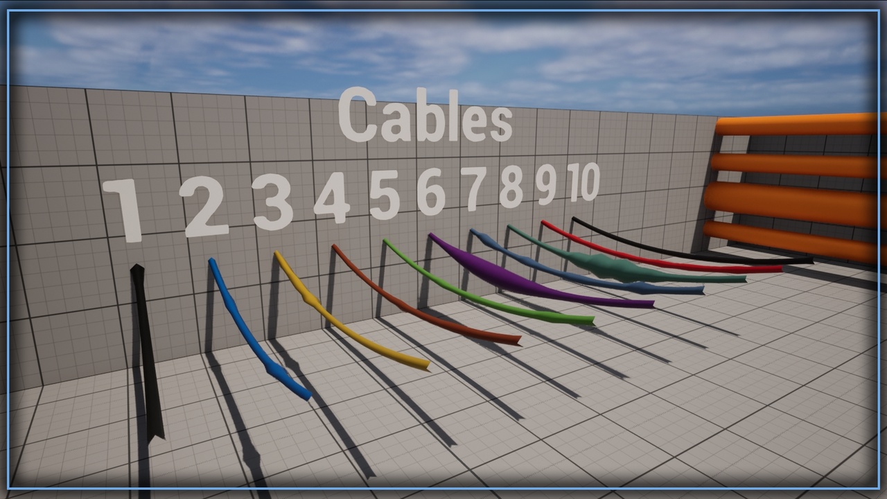 Media 1 for listing Flowing Cable Shader