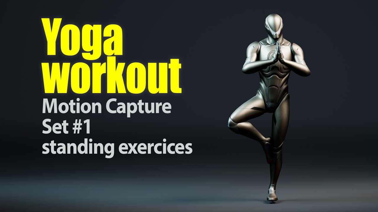 Média 1 pour l'article YOGA Workout Mocap set #1