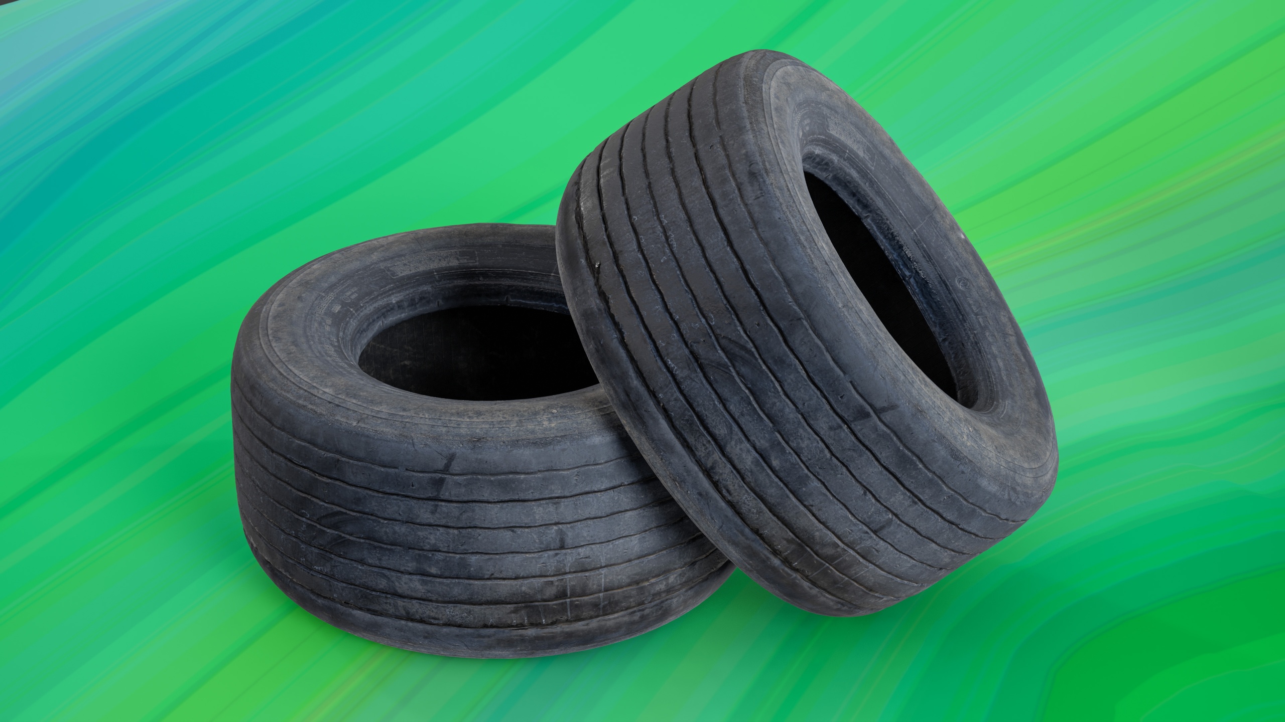 Media 1 for listing Worn & Used Truck Tire – Photogrammetry, Nanite & Game-Ready