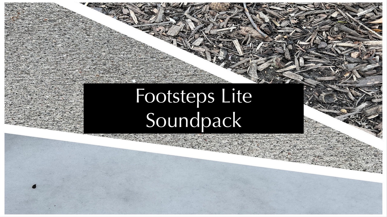 Footstep Lite Soundpack ilanı için 1. medya