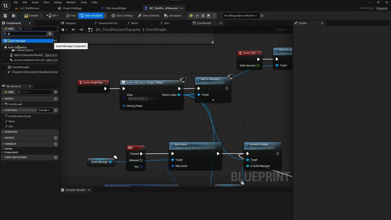 Modular Quest System (Save + Dialogue + Multiplayer Ready) | Fab