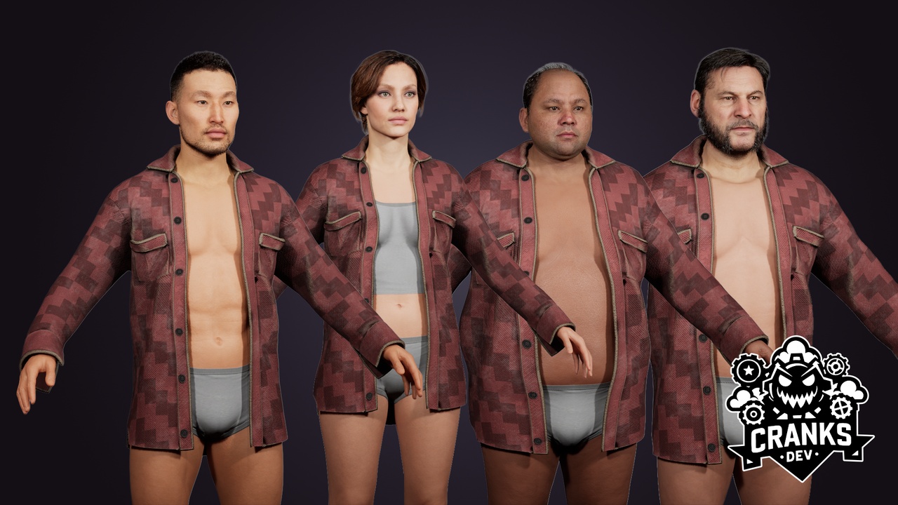Media 1 for listing Survival Jacket [MetaHuman Resizable]