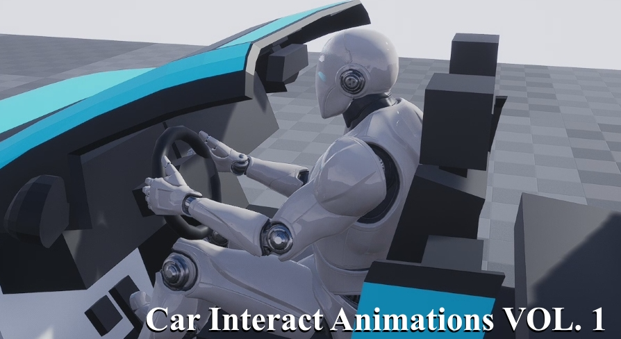 Car Interact Animations VOL. 1 | Fab