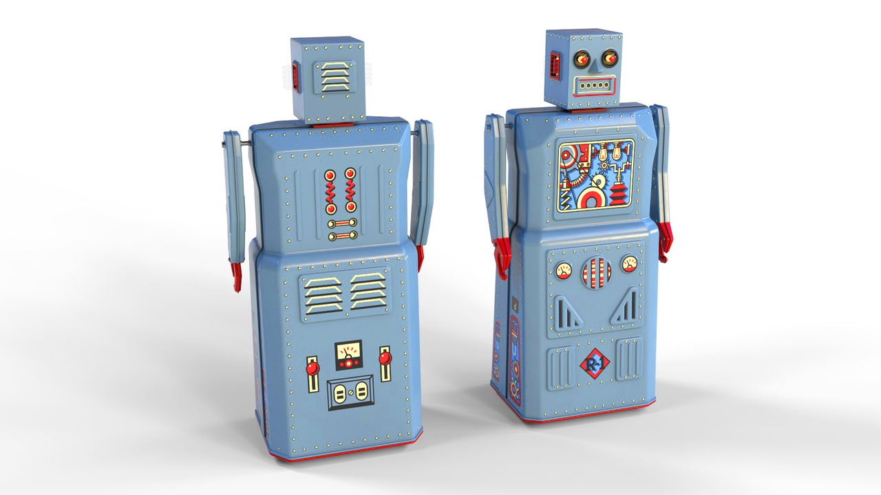Media 1 for listing Vintage robot toy