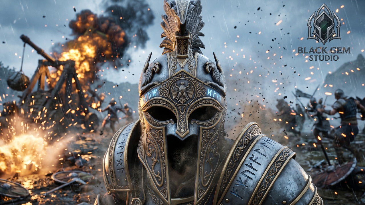 Media 1 for listing Ancient Spartan War Helmet for Historical and Fantasy Characters