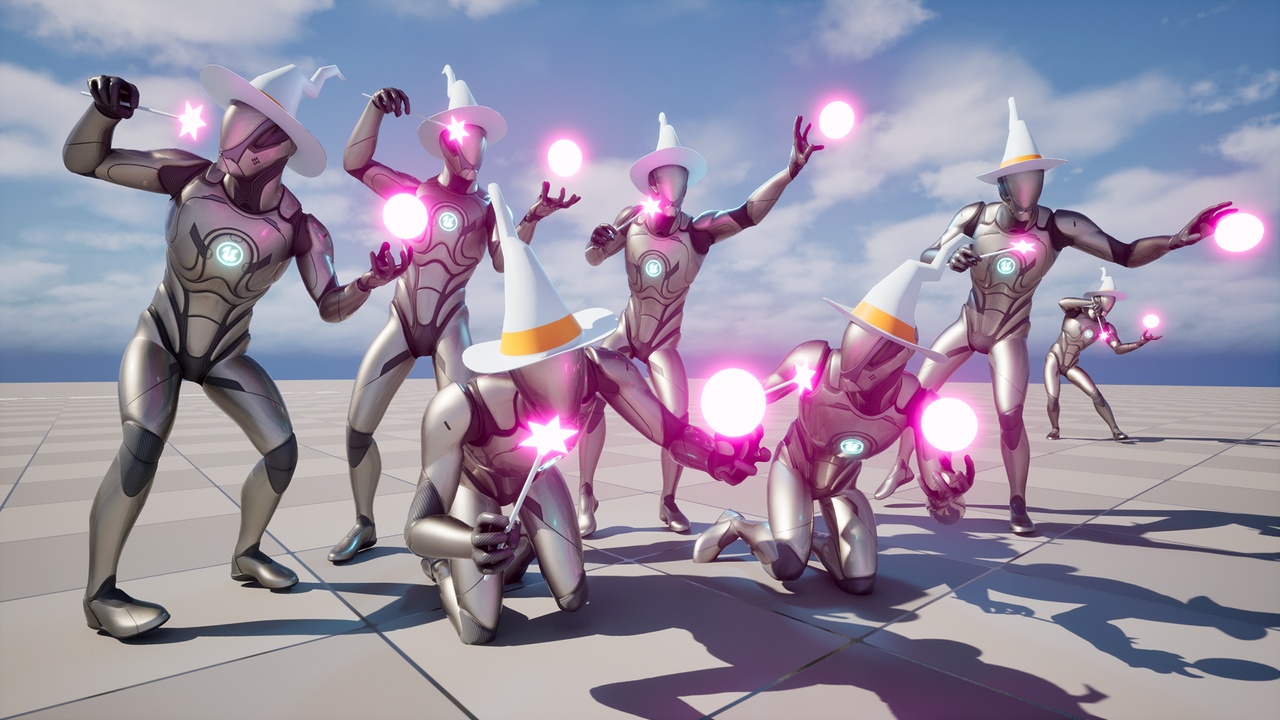 Média 1 pour l'article Old Wizard Animation Pack – 20 Long OPTIMIZED Performances for NPCs & Cinematics