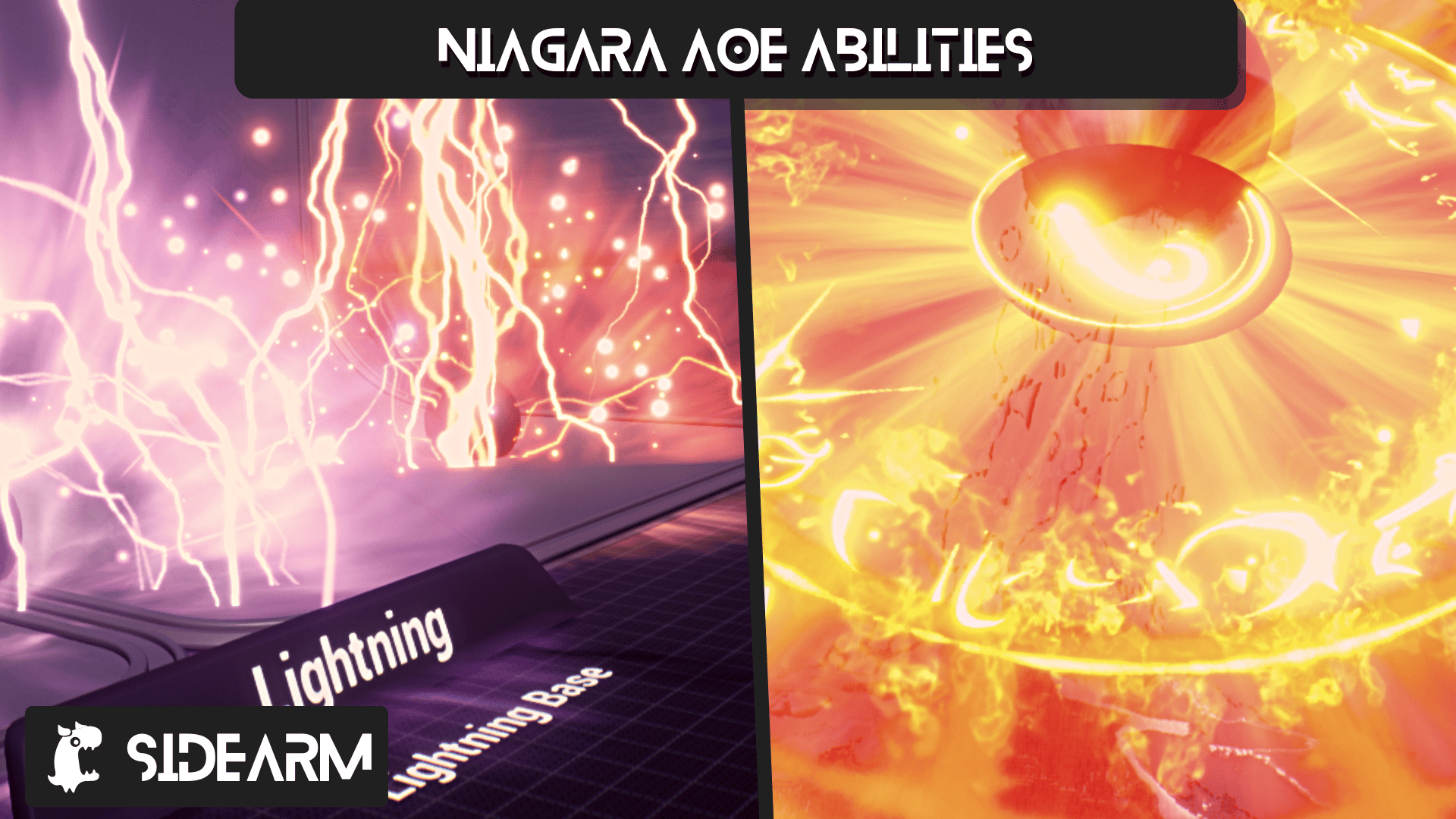 Niagara AOE Magic Abilities (Niagara Magic VFX, Spell VFX, Ability VFX ...