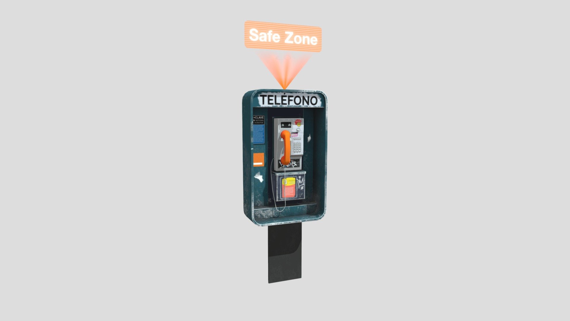 Orange Safe Zone [Mexican] Phone | Fab