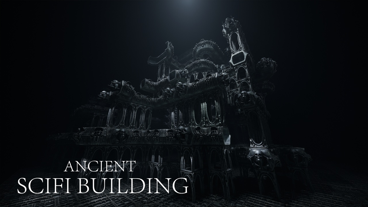 Media 1 for listing Ancient SciFi Building (Modular)