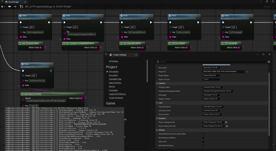 Get Project Settings | Fab
