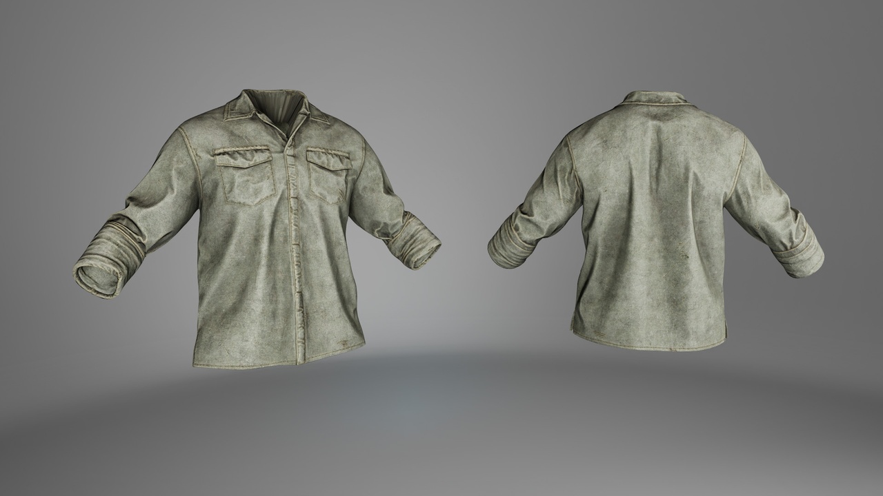 Media 1 for listing Shirt – MetaHuman Outfit | UE5