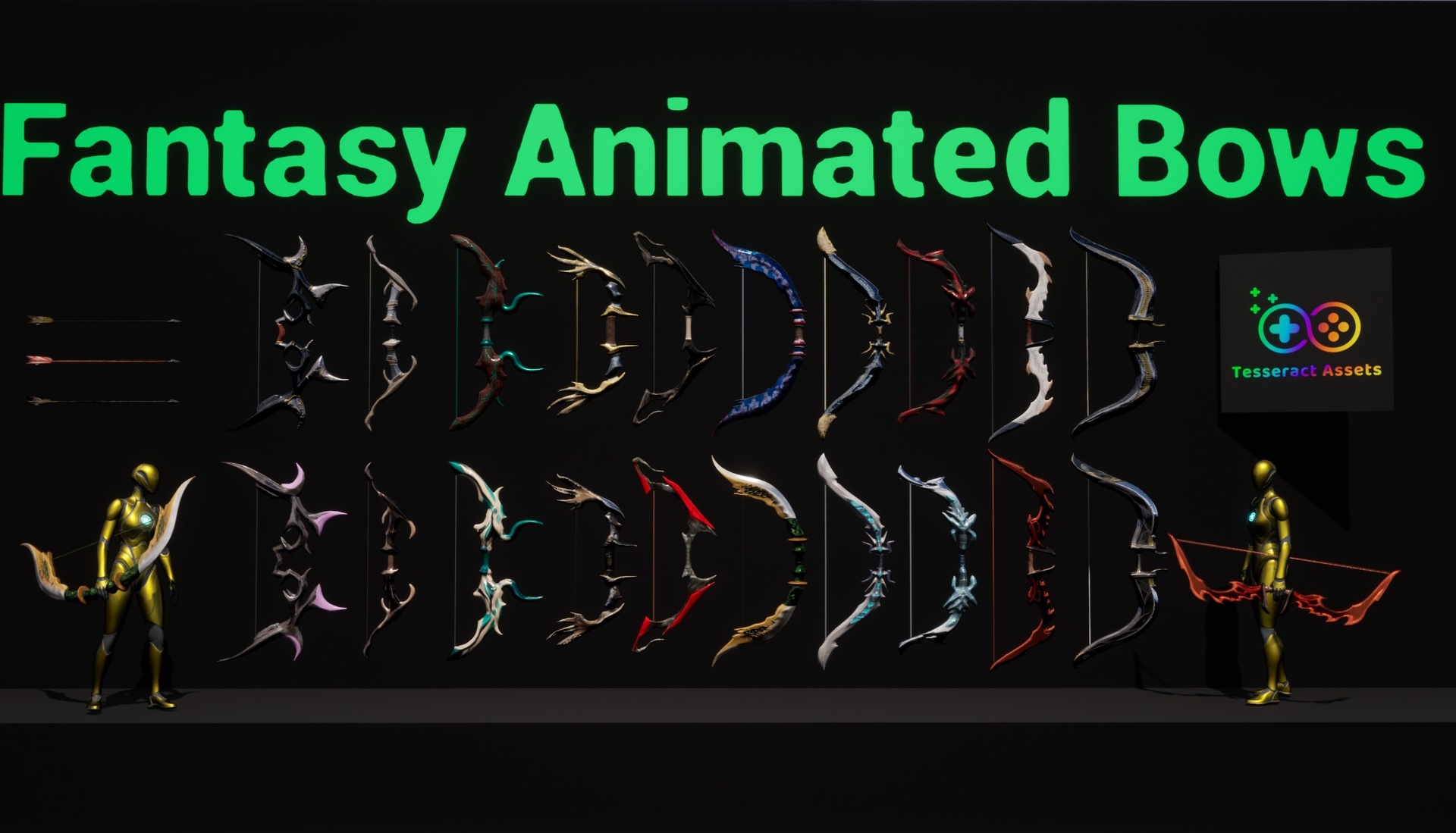 Media 1 for listing Fantasy Animated Bow