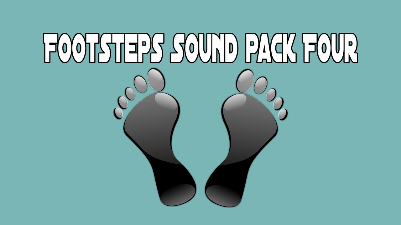 Media 1 for listing Footsteps Sound pack Four
