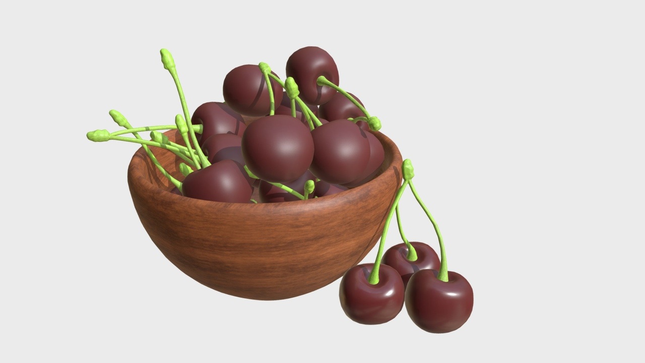Media 1 for listing Cherries in a bowl