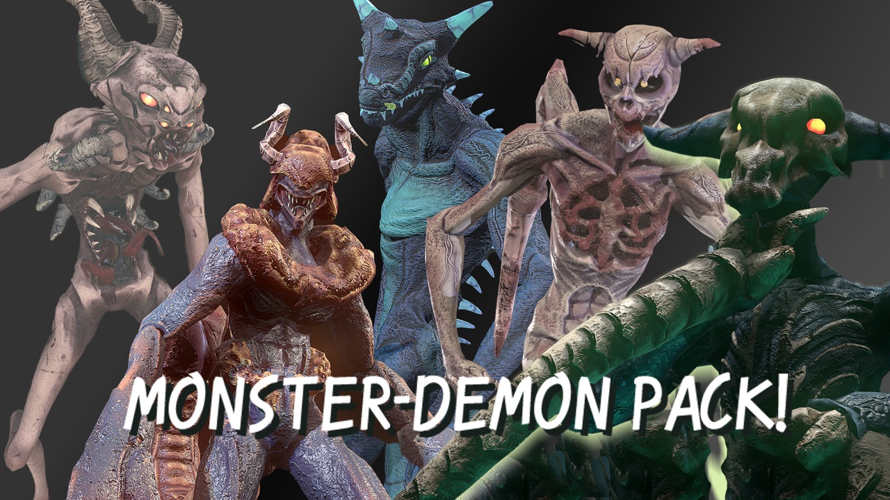 Media 1 for listing Monster Demon Pack