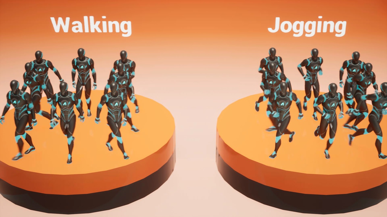Media 1 for listing Animated Male Locomotion Set