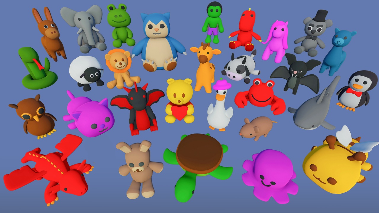 Media 1 for listing Toy Animals -Toy Props by Ake