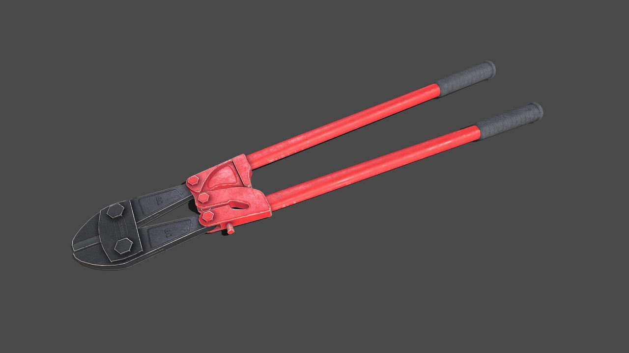 Media 1 for listing Bolt Cutter Low-poly