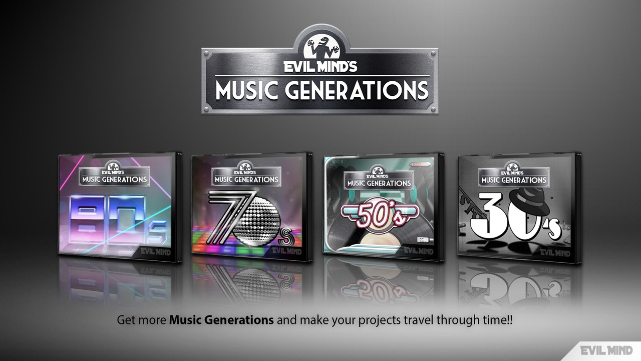 Media 1 for listing Music Generations 20's