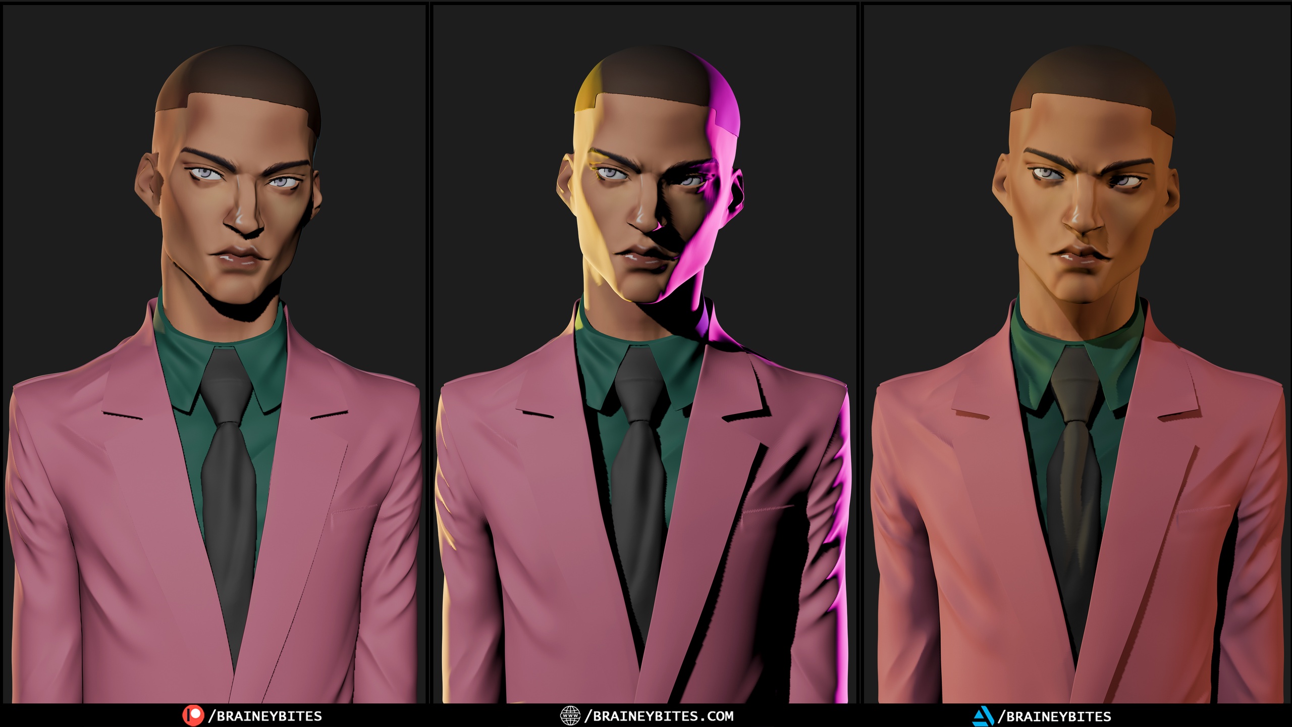 Media 1 for listing Stylized Male 3D Character