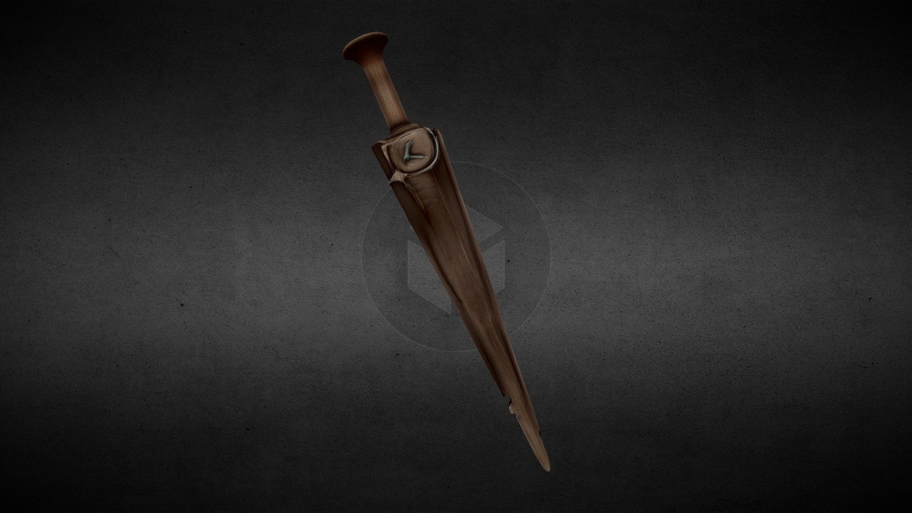 Media 1 for listing Dagger+3d+model