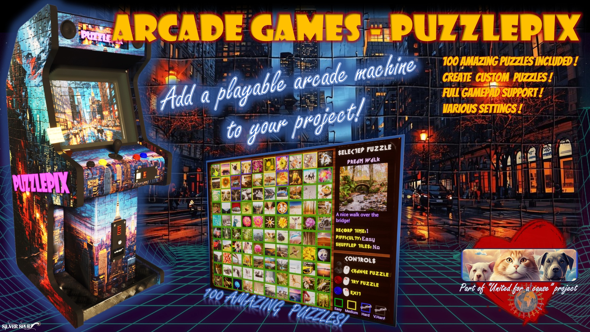 Media 1 for listing ARCADE GAMES - PUZZLEPIX