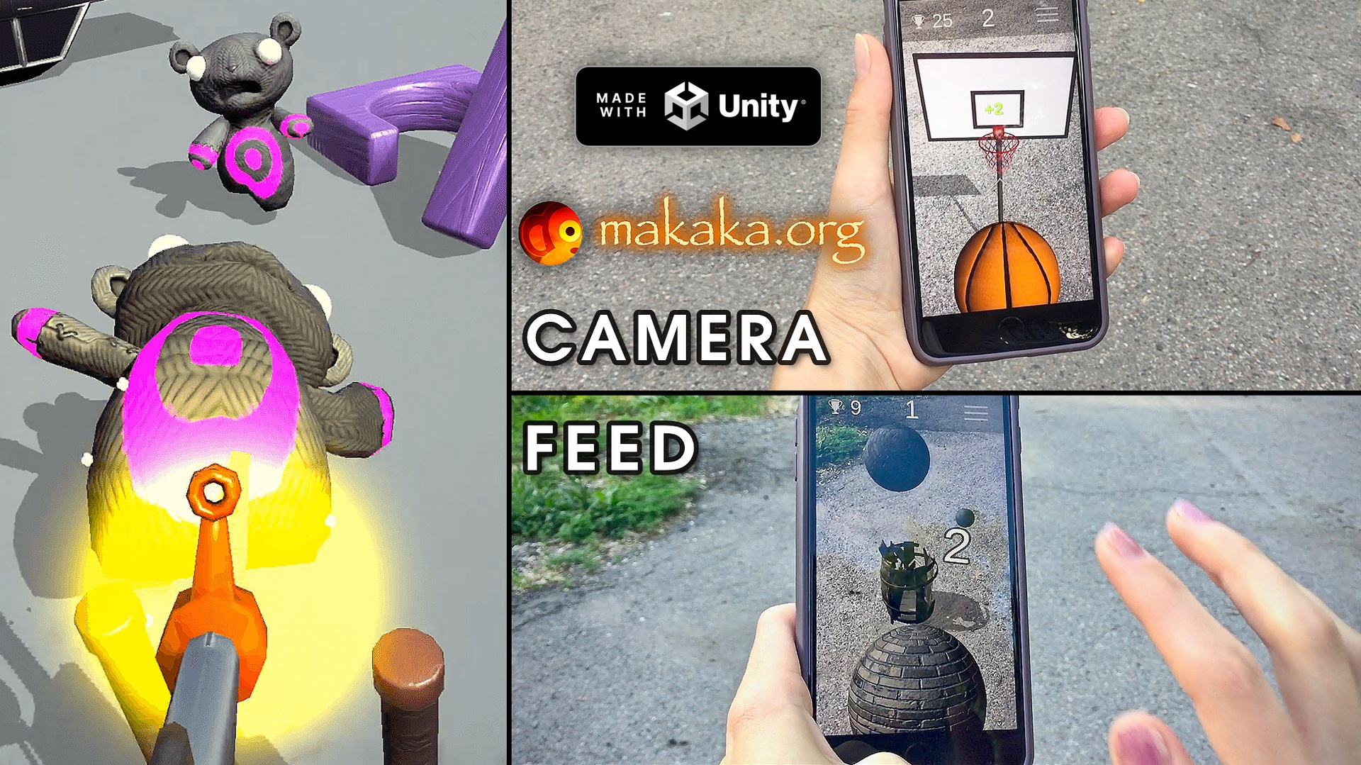 Медиа 1 для объявления Camera Feed on Background – Unity Plugin for Mobiles