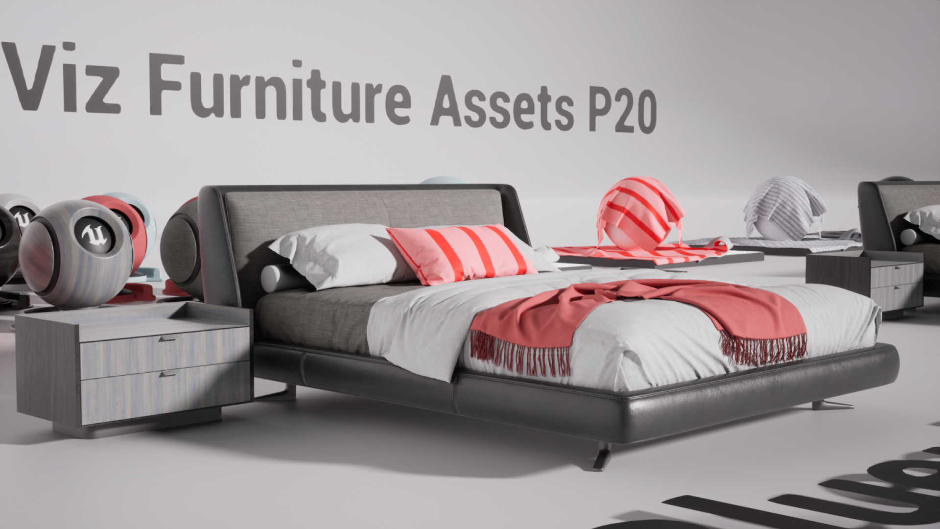 ArchViz Furniture Assets P20 | Fab