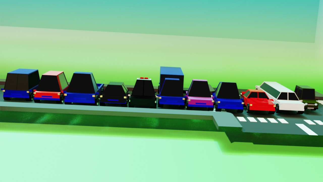 Media 1 for listing Low Poly City Pack - Stylized Urban Assets