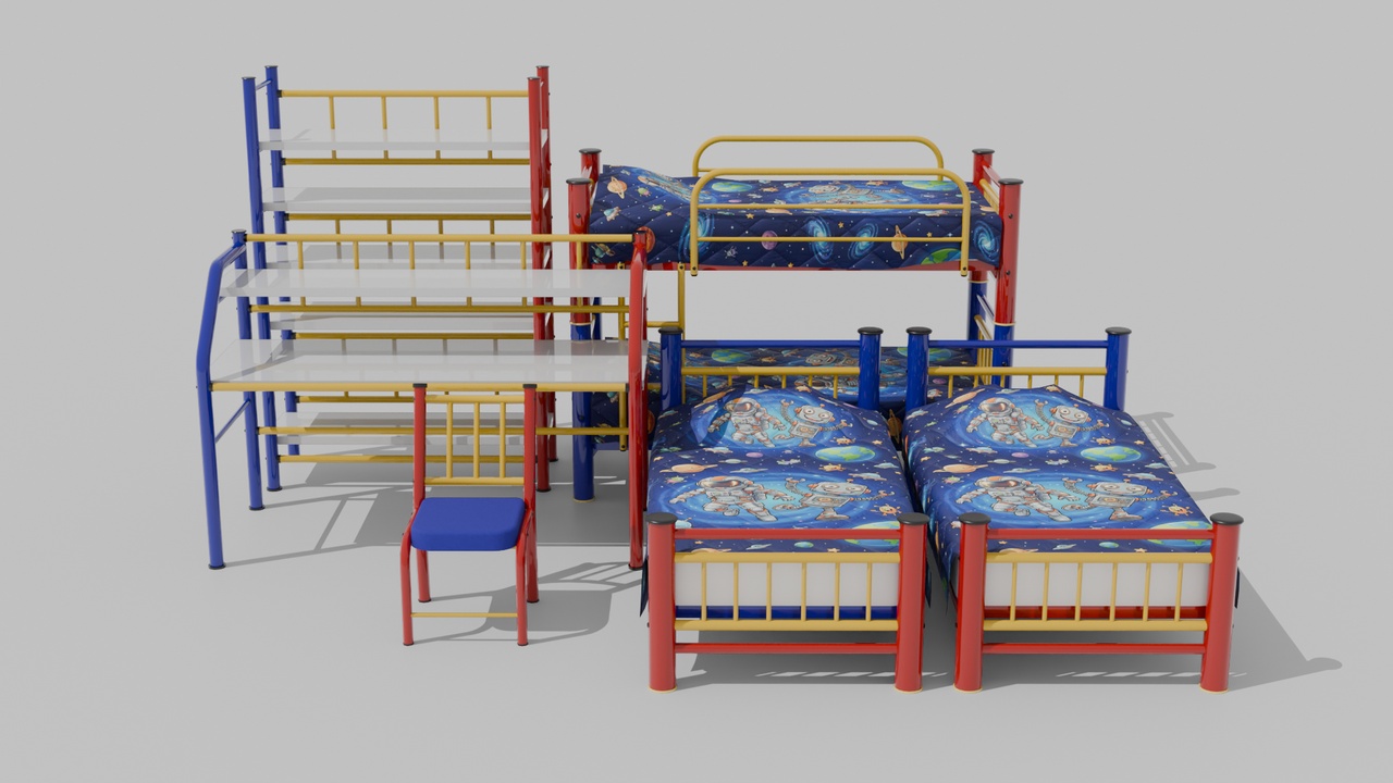 Media 1 for listing Retro Furniture 90s Vintage Style Complete Pack