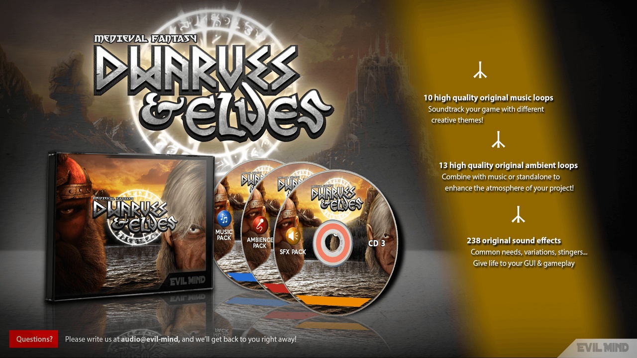 Media 1 for listing Dwarves and Elves Audio Bundle