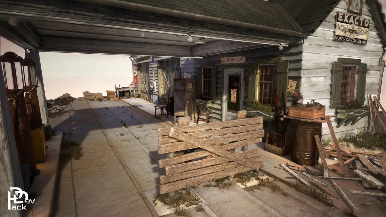 Media 1 for listing Route 66 Gas Station / Modular Environment
