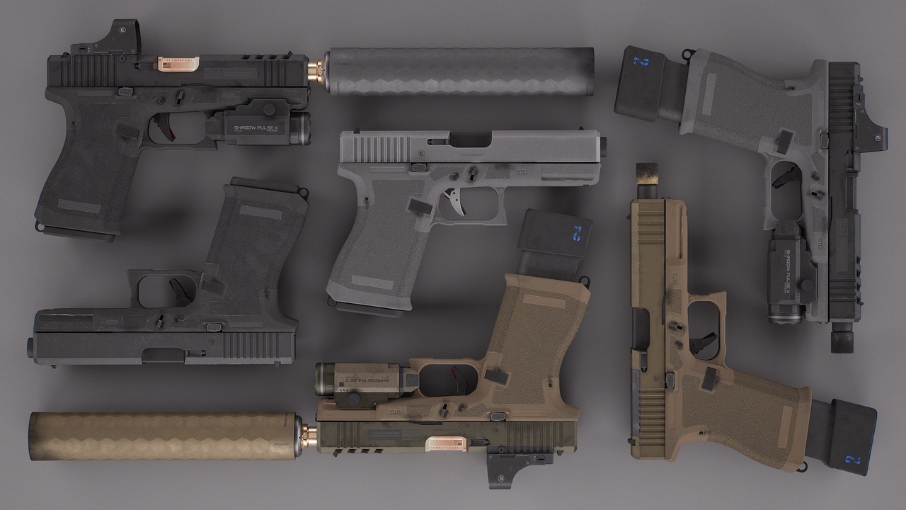 Медиа 1 для объявления Modular Pistol Collection - Handgun 9TD