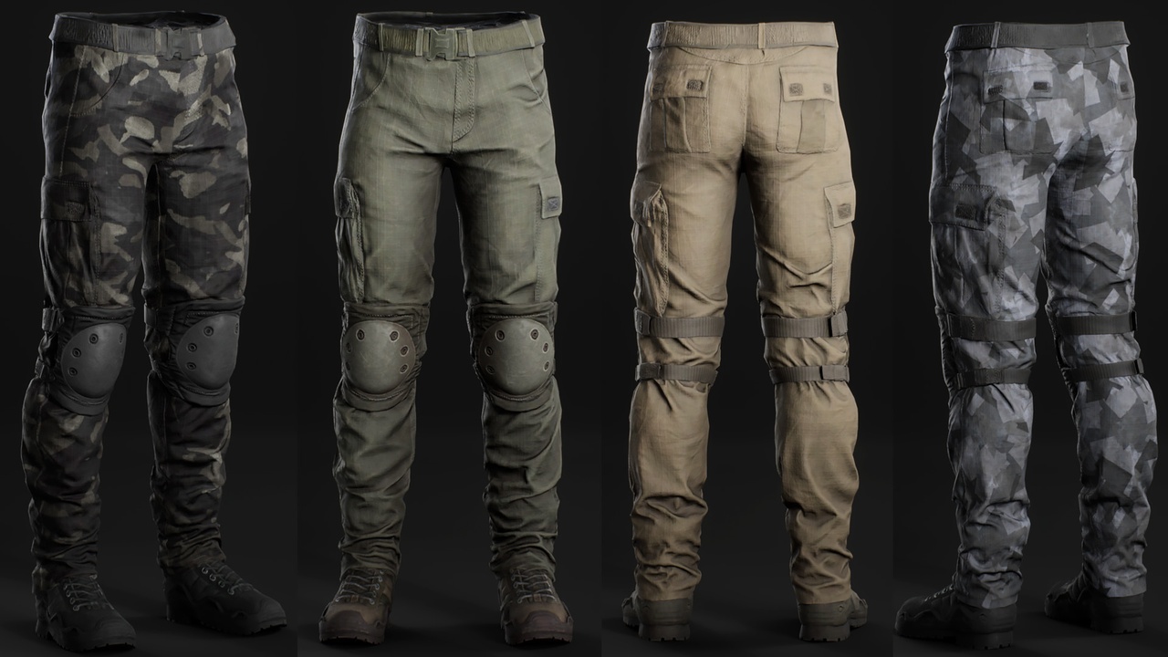 Media 1 for listing Pants Knees Tactical - Metahuman