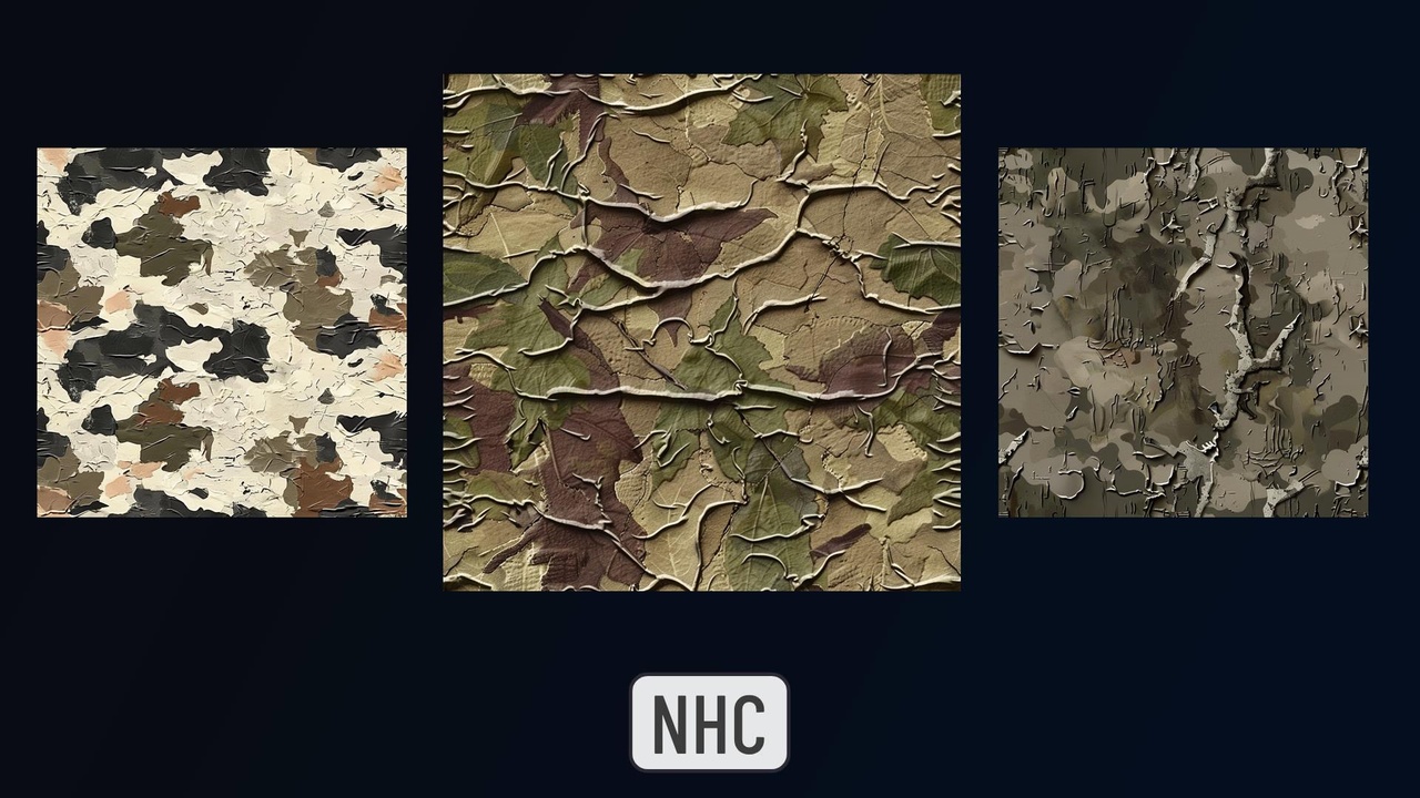Media 1 for listing NHC - Camouflage Textures