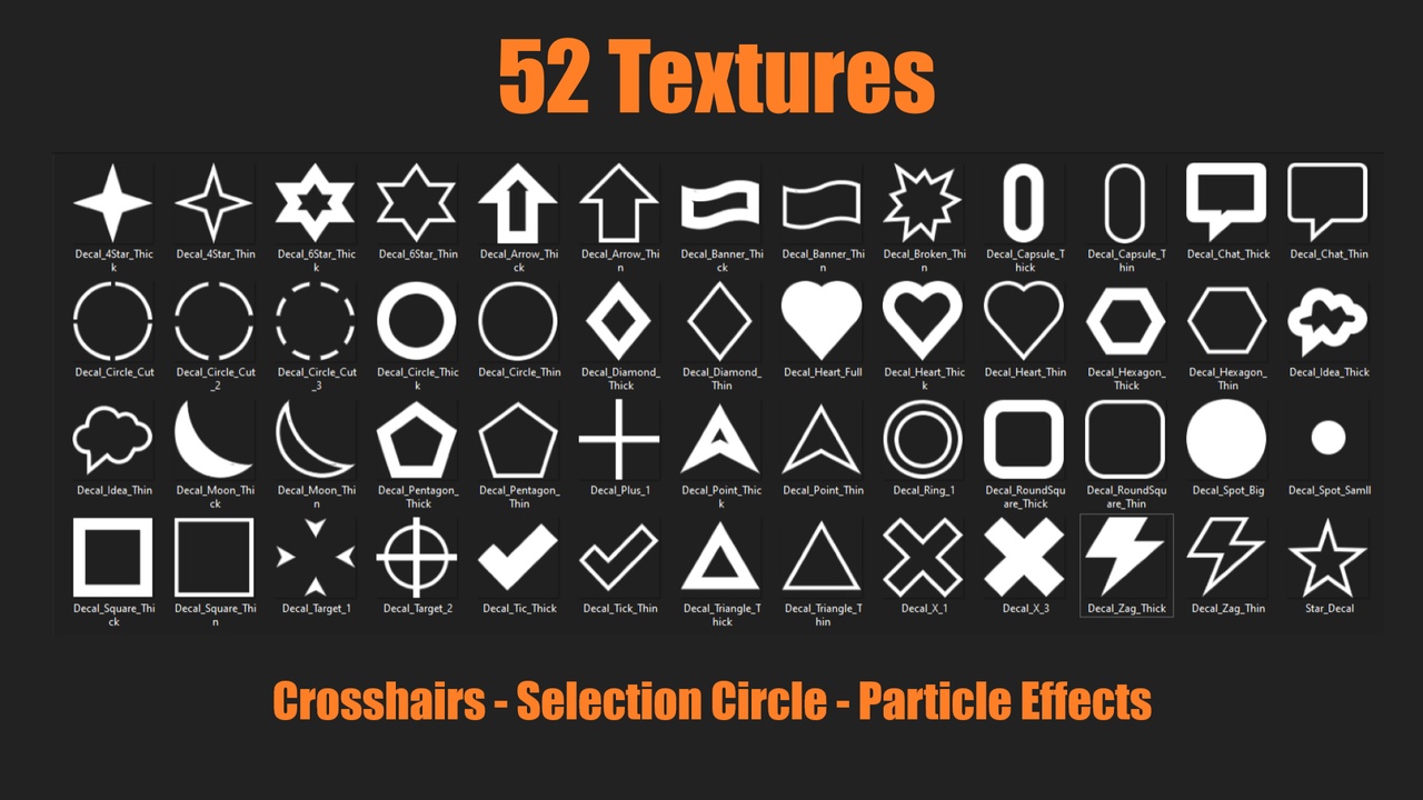 Decal Texture Pattern Easy Decal + Textures + Material + BP | Fab
