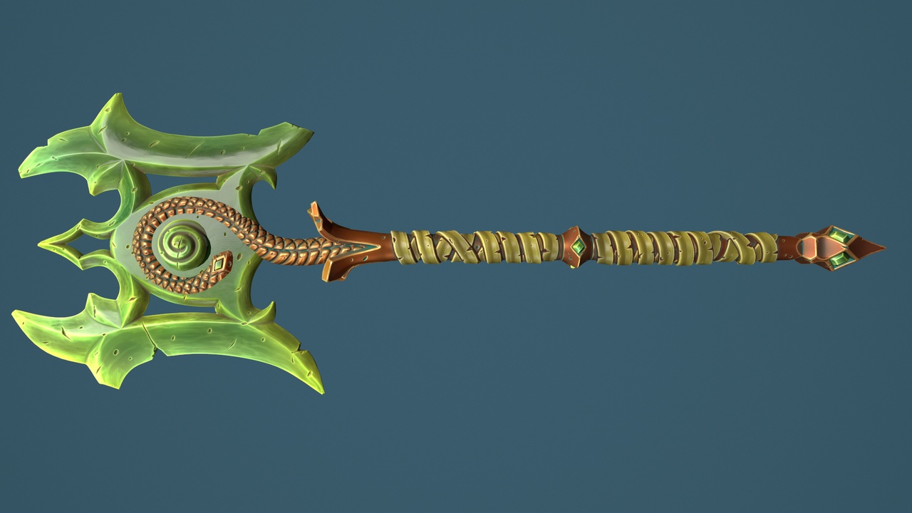 Media 1 for listing Snake poleaxe