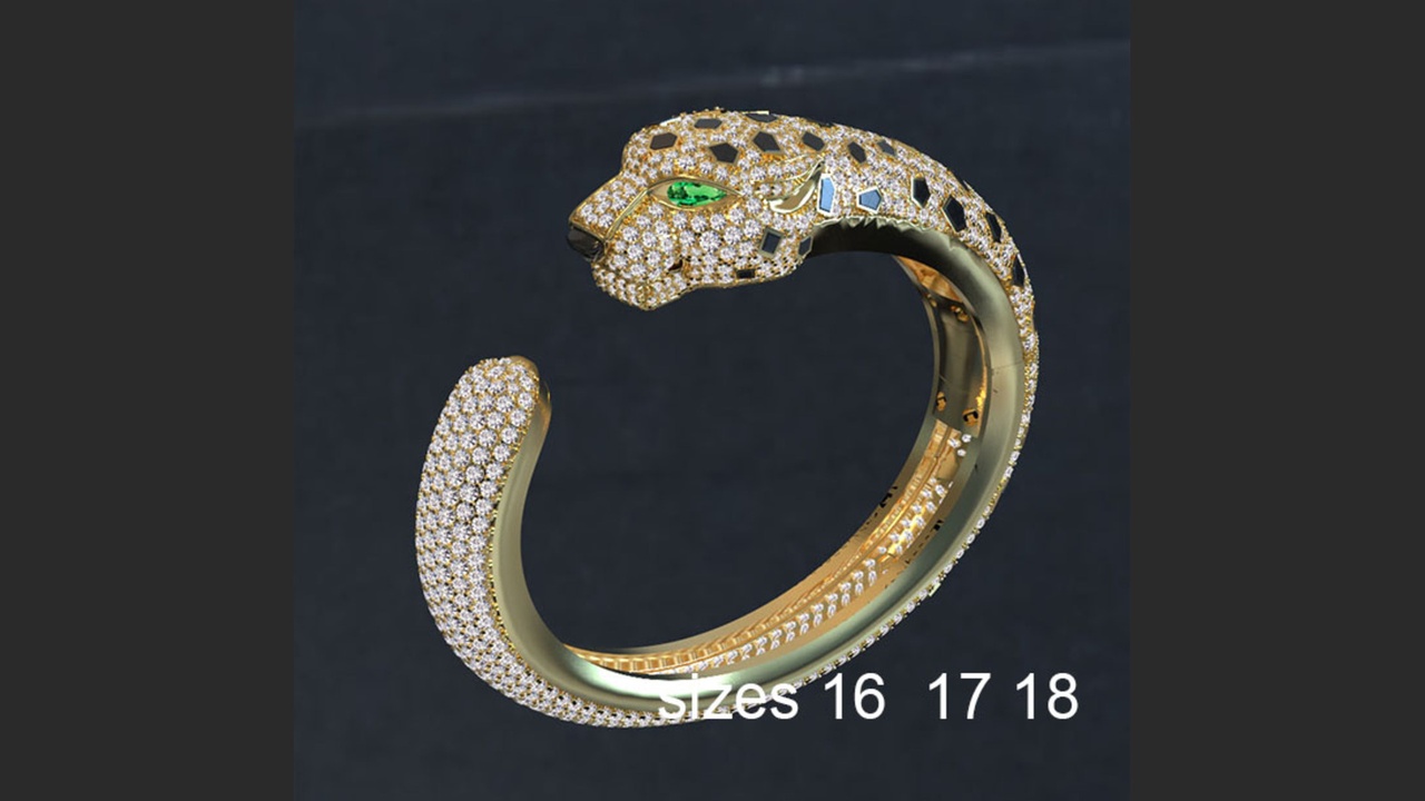 Media 1 for listing Bracelet panther