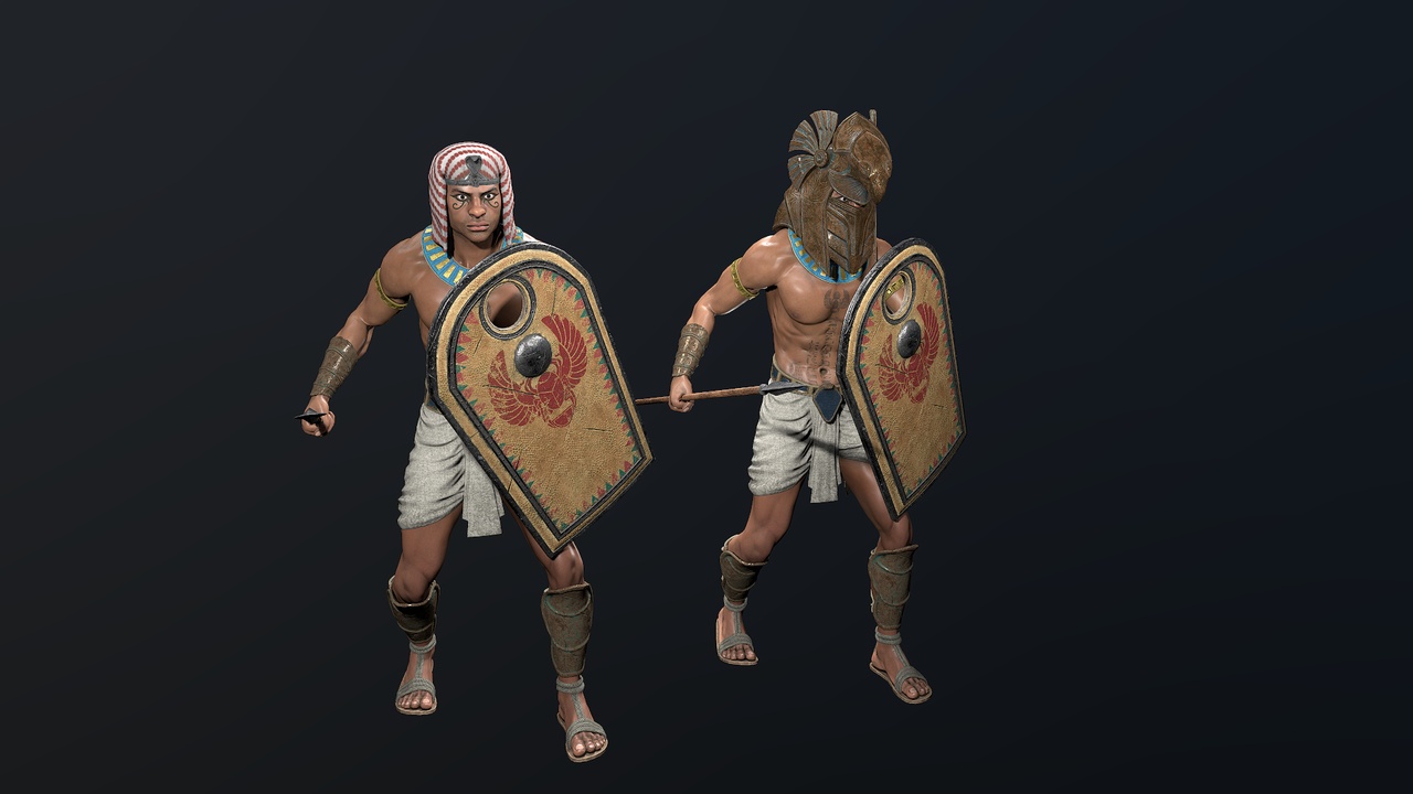 Media 1 for listing Egyptian_Warrior