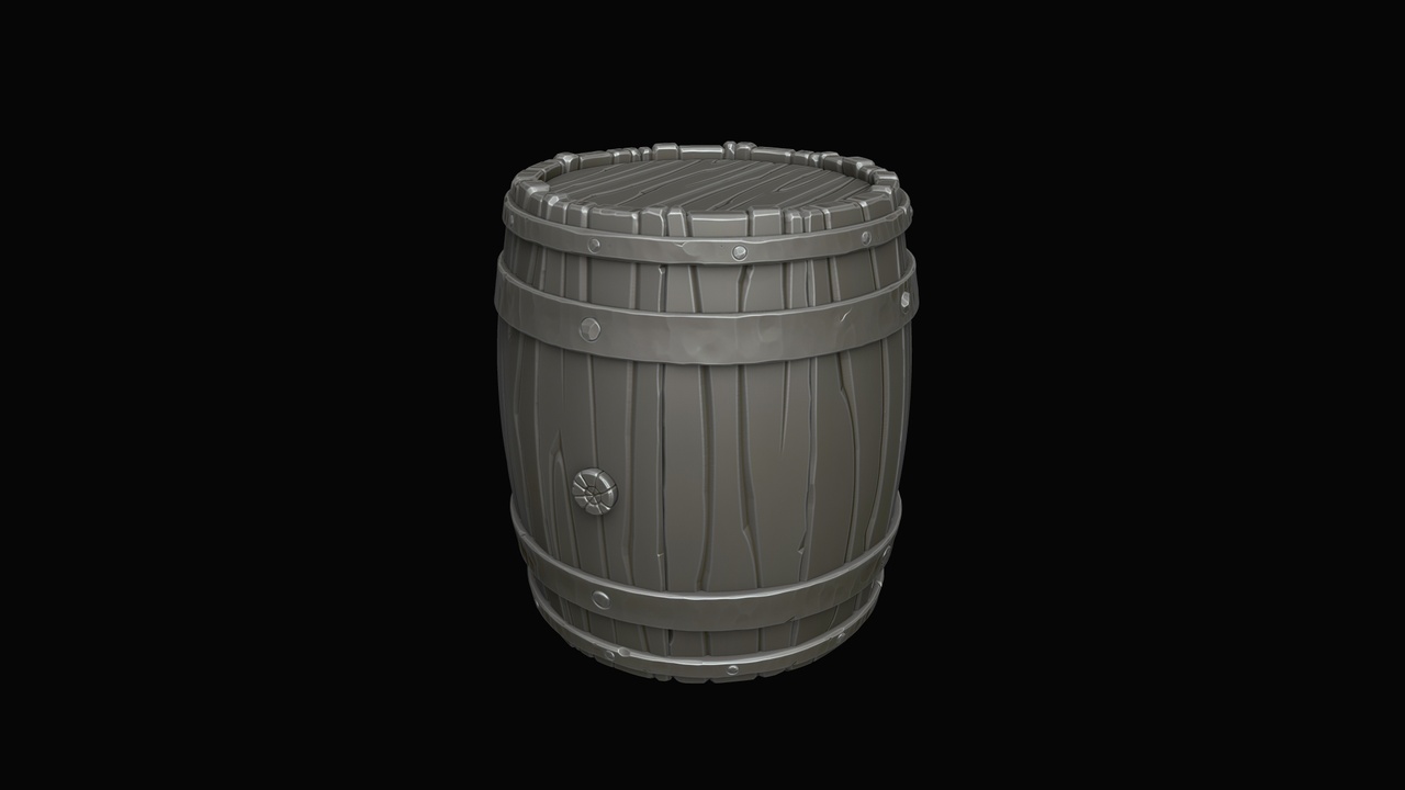 Media 1 for listing Stylized barrel