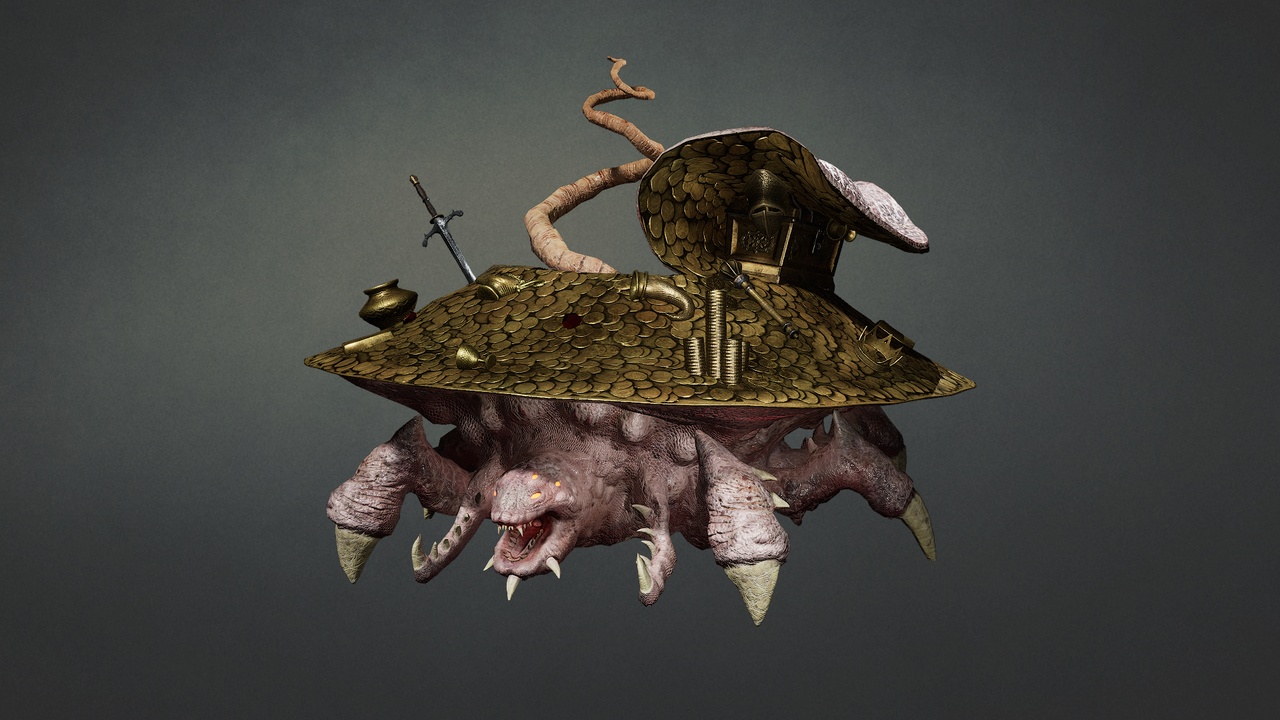 Mimic treasure | Fab