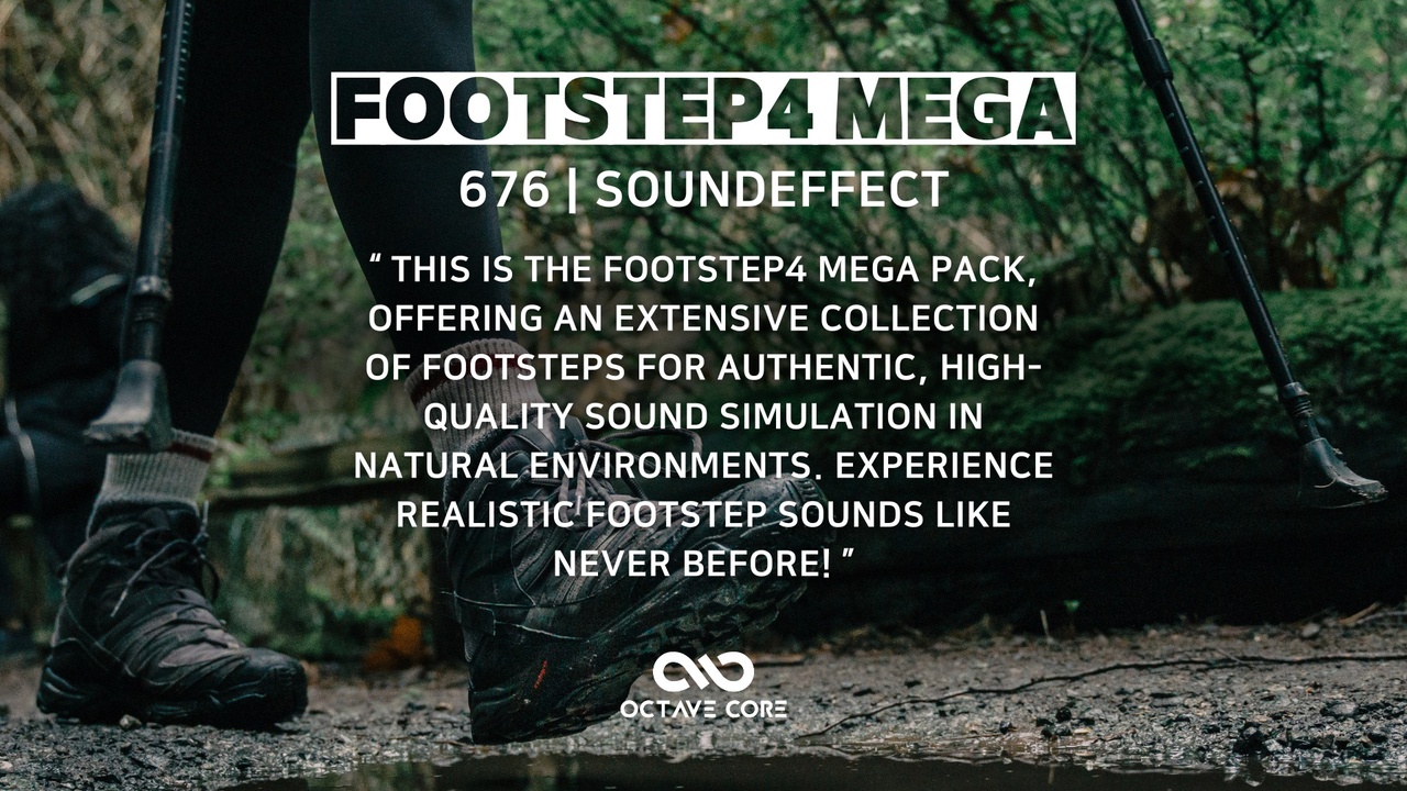 Footstep4 SoundEffect 제품 등록을 위한 미디어 1개