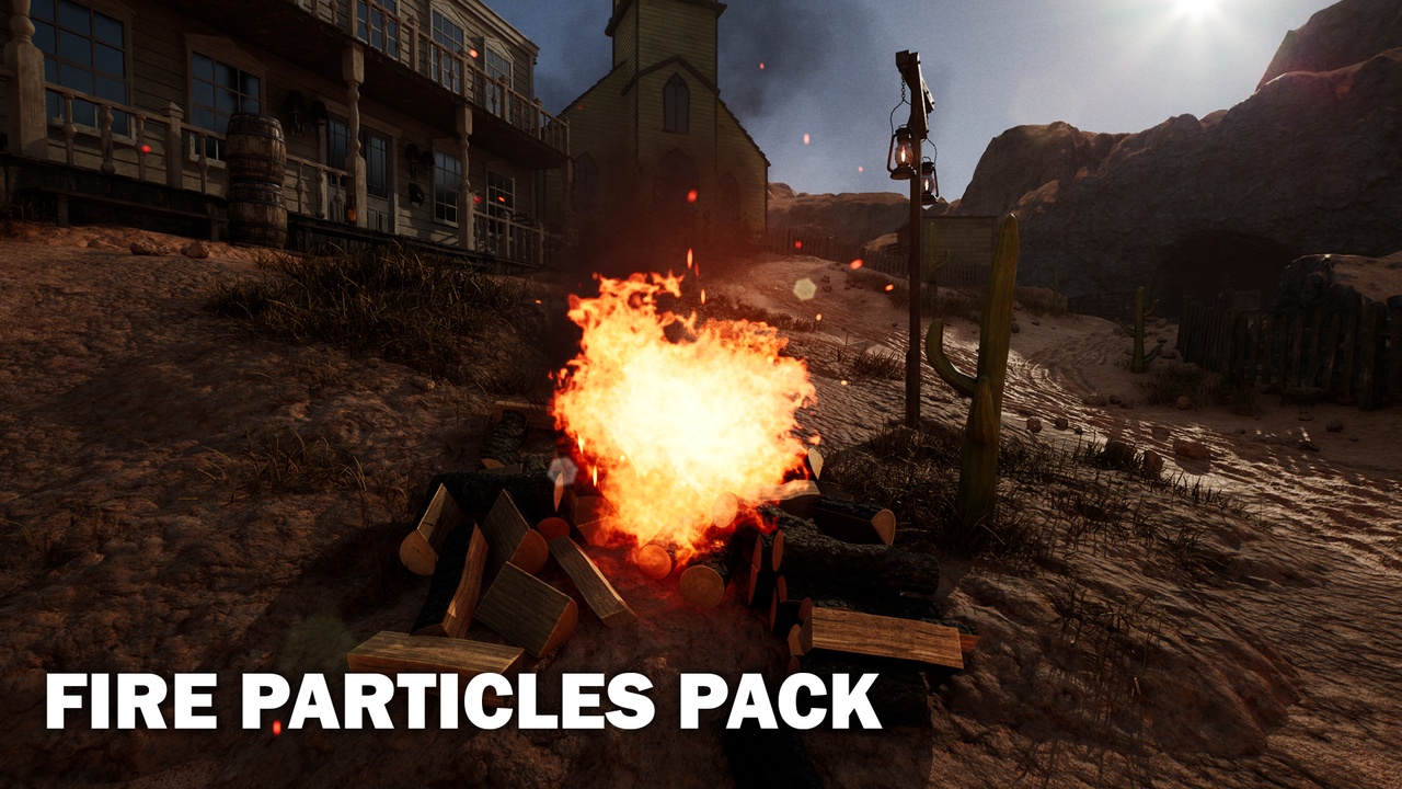 Fire Particles Pack | Fab