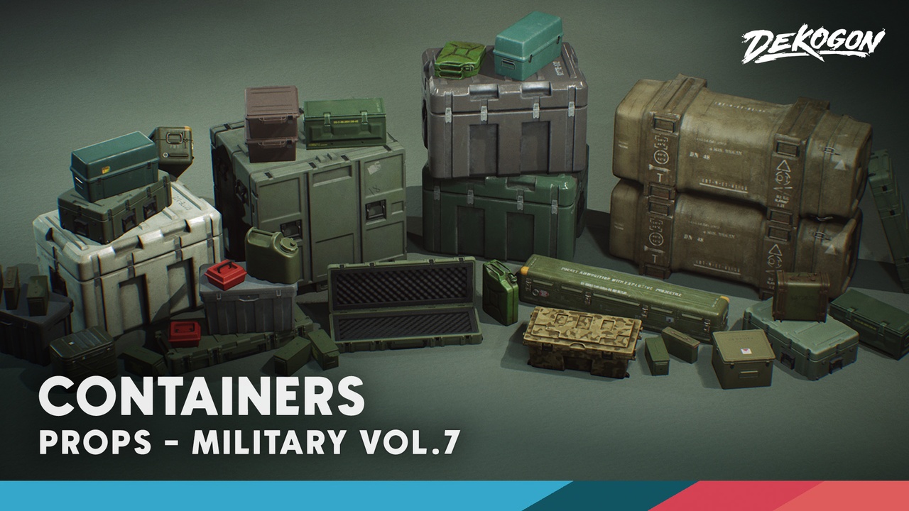 Media 1 for listing Military Supplies - VOL.7 - Containers