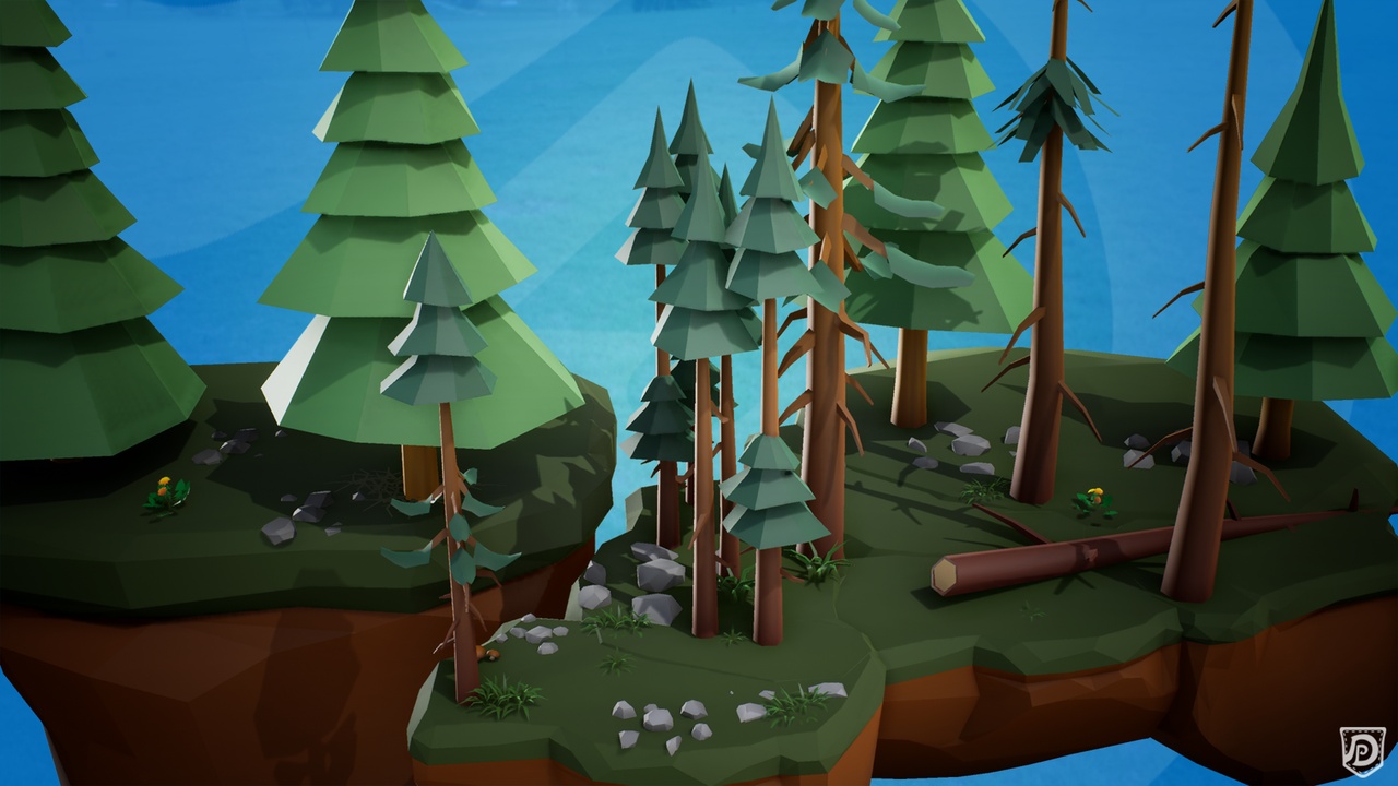 Media 1 for listing Nature SoftShaded Low Poly