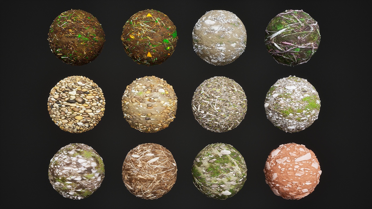 Media 1 for listing Realistic Materials - Ground 1