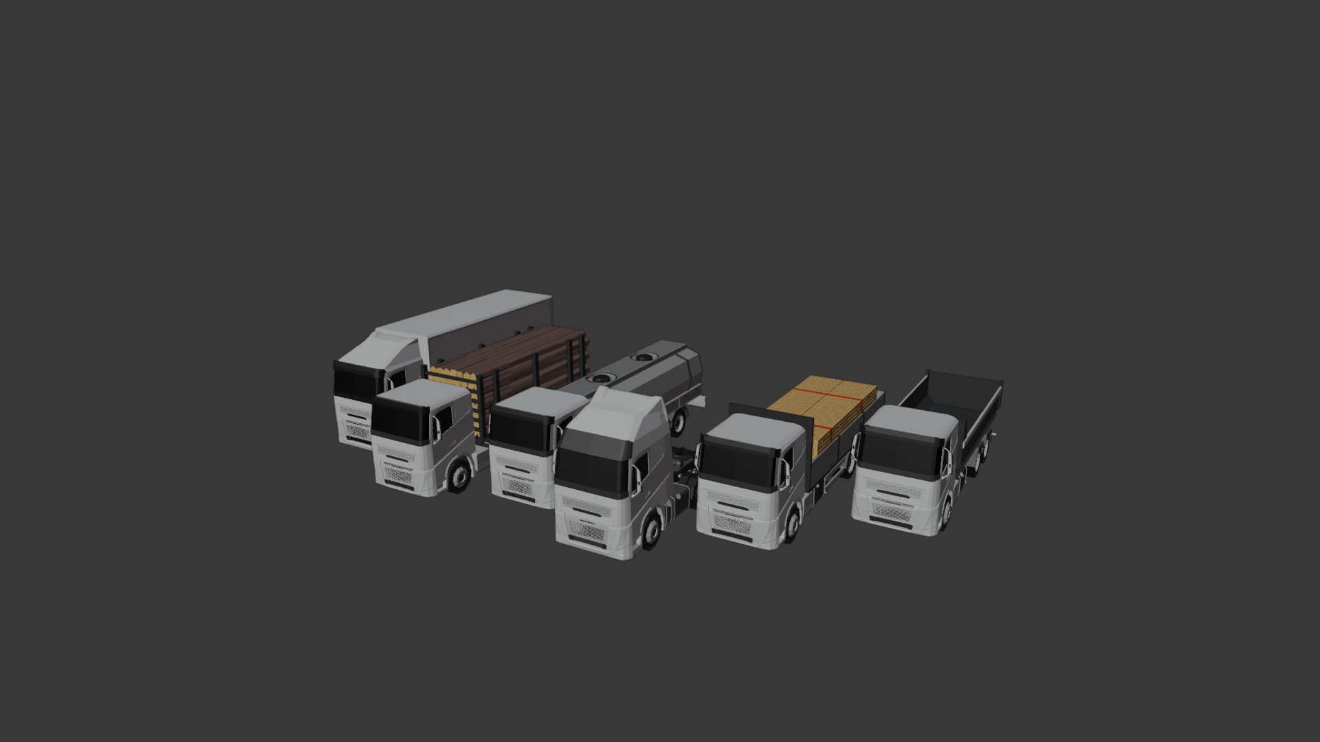 FH truck Lowpoly Pack | Fab